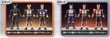 仮面ライダーアギト アギト3戦士セット｜バンダイキャンディトイ