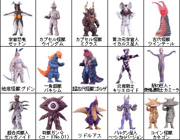 ウルトラマンシリーズ キャラエッグ ウルトラマンシリーズ｜バンダイ