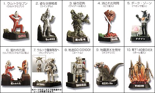 ウルトラ怪獣名鑑 ～ウルトラセブン編1～｜バンダイキャンディトイ