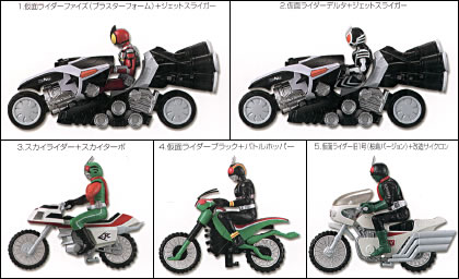 ザ・ライダーマシン5｜バンダイキャンディトイ
