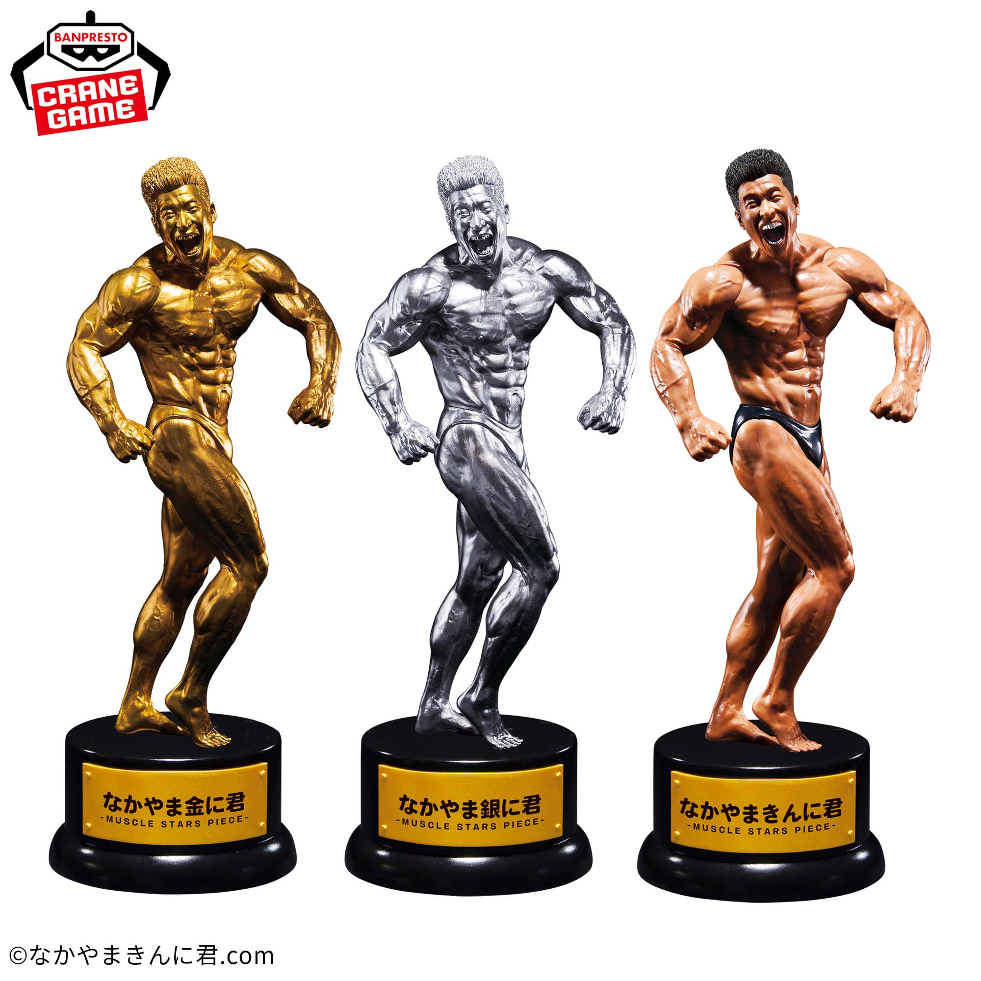 MUSCLE STARS PIECE なかやまきんに君～りそうの姿トロフィー～│株式