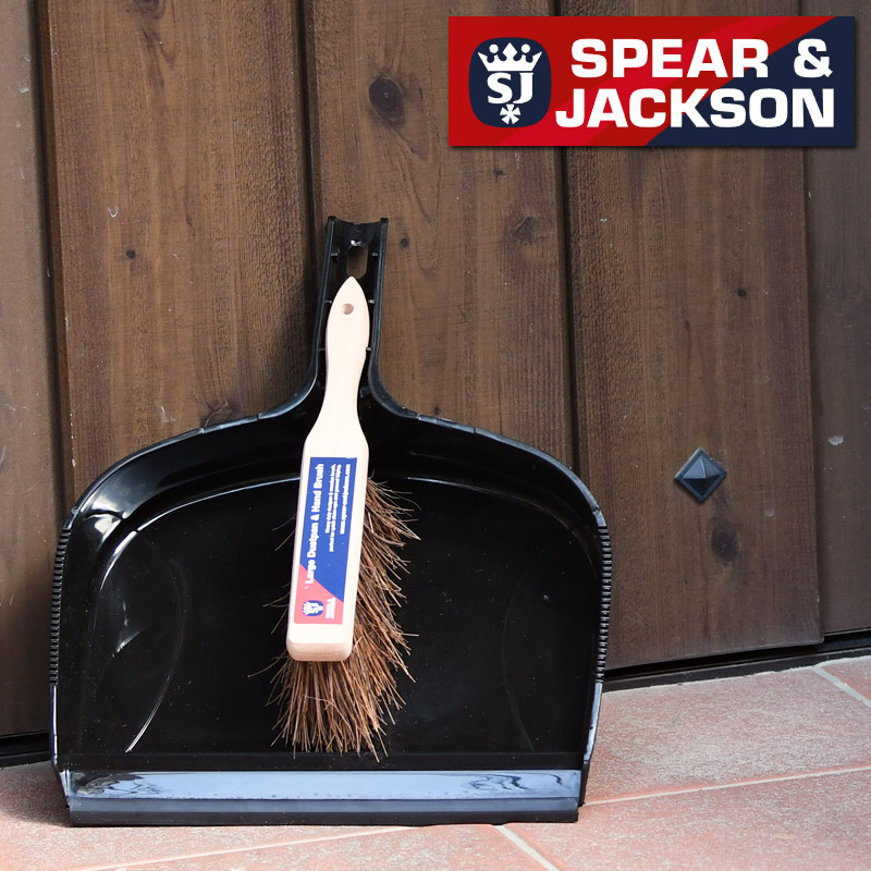 英国ブランド Spear＆Jackson ダストパン ＆ ハンドブラシ ちりとり