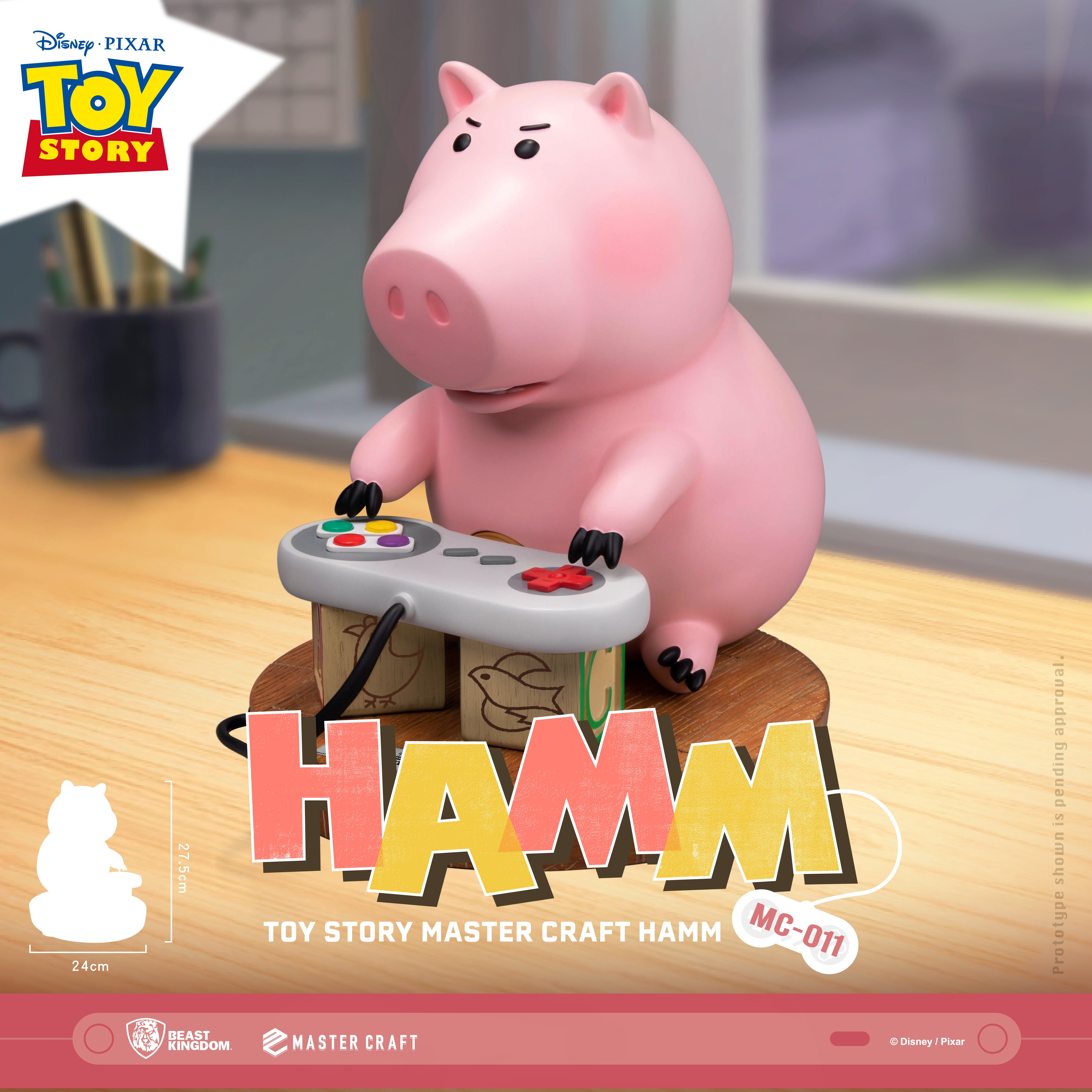 Beast Kingdom MC-011 Toy Story Master Craft Hamm (RE) – Beast