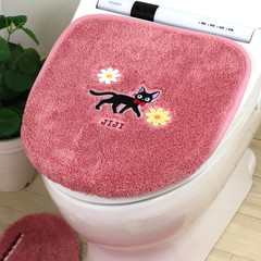 魔女の宅急便 トイレマット 花さんぽ マットとフタカバーセット ジブリ