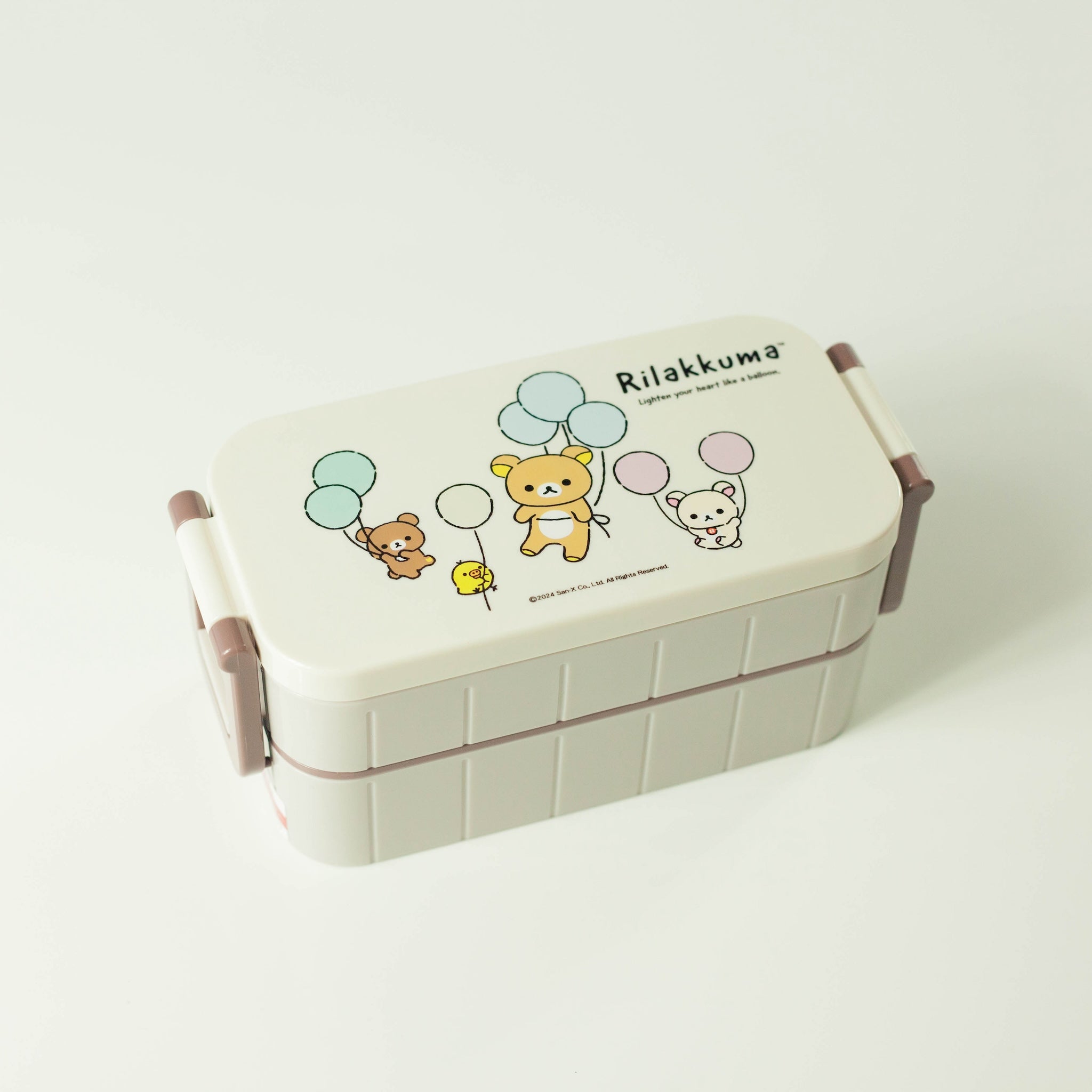 リラックマ二段弁当箱 | 600mL – Bento&co 京都発弁当箱専門店