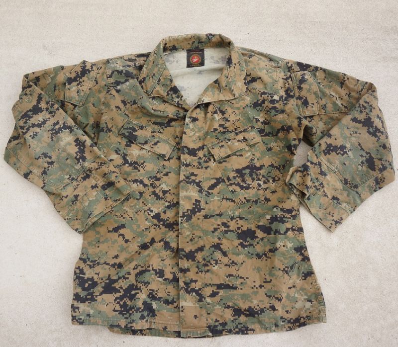 米軍 米海兵隊ウッドランドMARPAT迷彩MCCUUジャケット防虫仕様