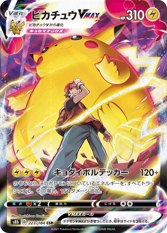 No.459)【PSA10】ピカチュウVMAX［223/184］ CSR - BIGトレカ