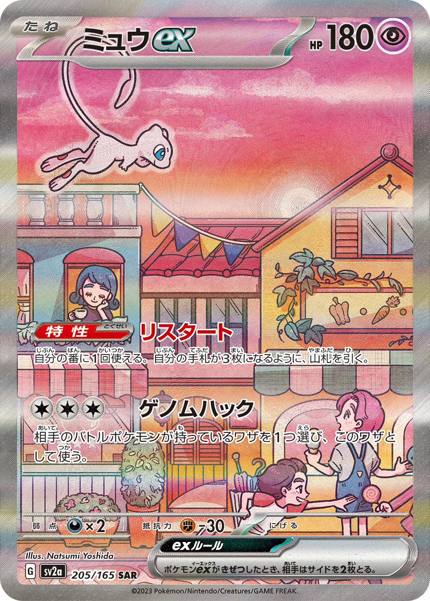 No.317)【PSA10】ミュウex[205/165] SAR - BIGトレカ