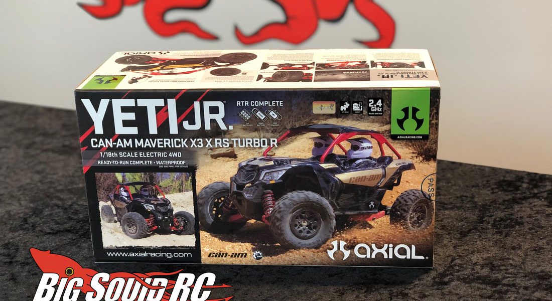 Unboxing the Axial Racing Can-Am Maverick X3 Yeti Jr 1/18 UTV with