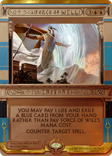Foil】【英語版】《意志の力/Force of Will》[MPS] - カードショップBIGRED