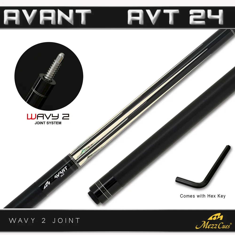 MEZZ AVANT AVT-24K/W2 BLACK - Billiardshopgroup