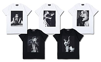忌野清志郎が写真家・有賀幹夫のコラボレーションTシャツで蘇る