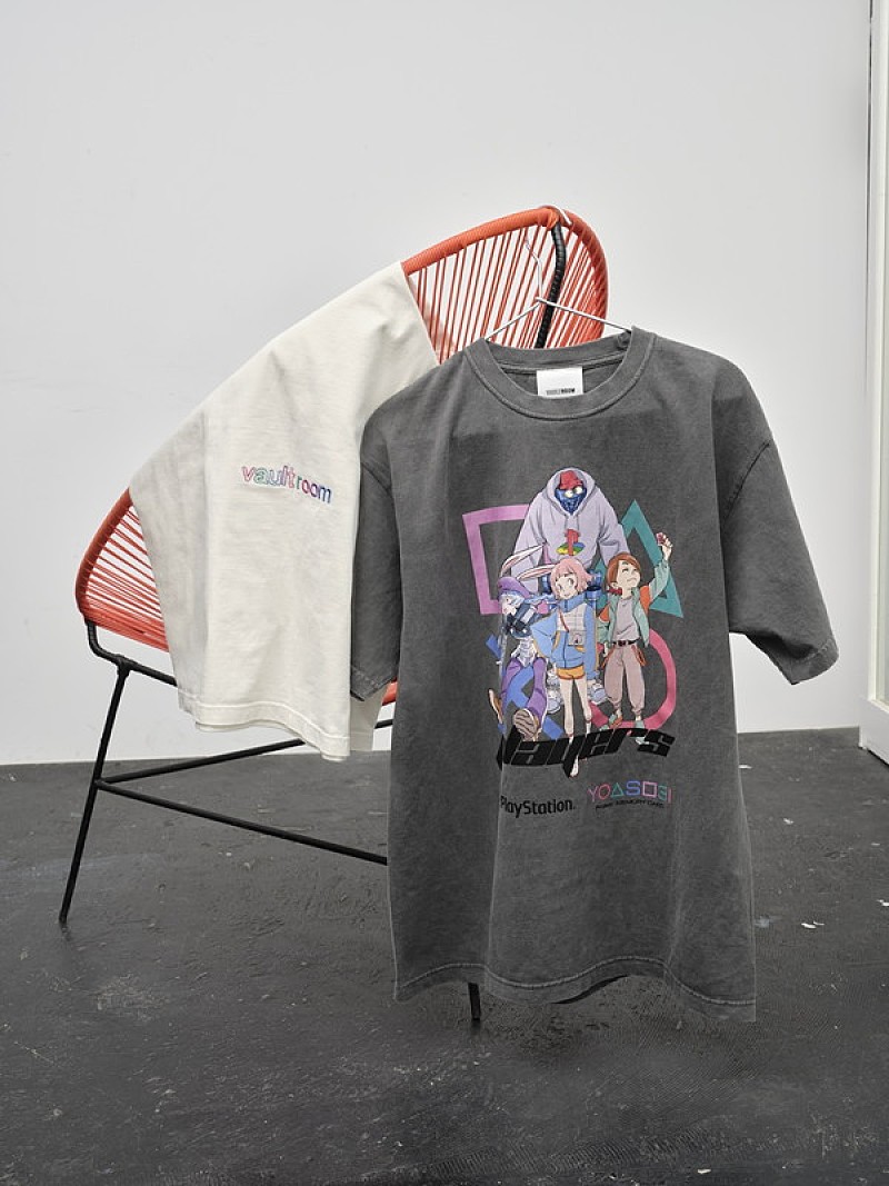 YOASOBI×プレステ×vaultroomのコラボアパレル登場 | Daily News