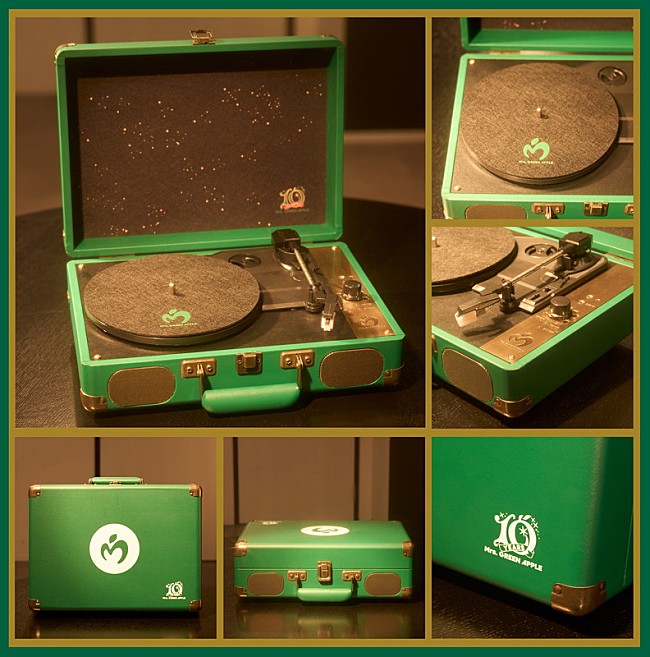 Mrs. GREEN APPLEのアナログレコード2タイトル＆ポータブルレコード
