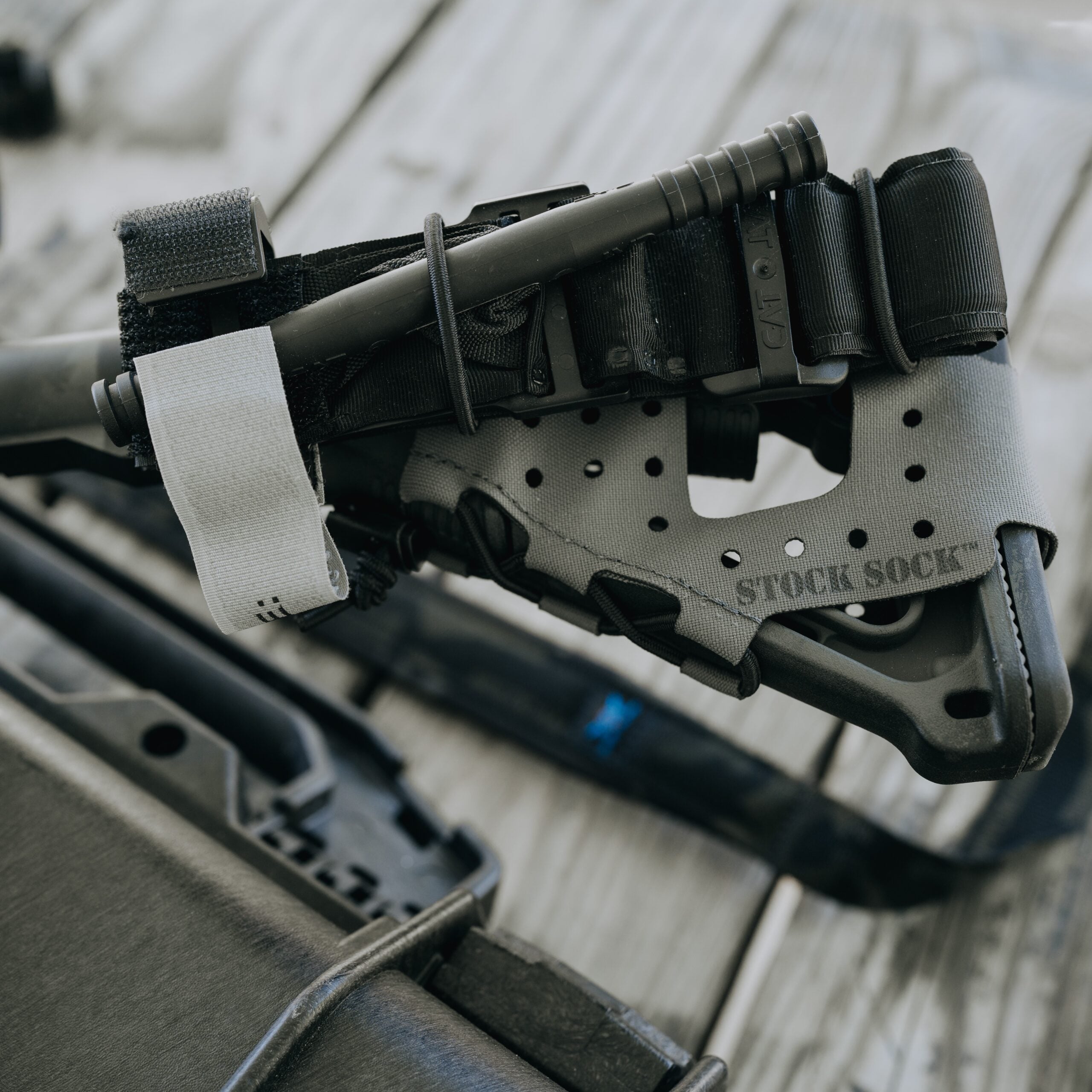 Stock Sock | Turn Your AR Stock Into an Attachment Platform | Blue
