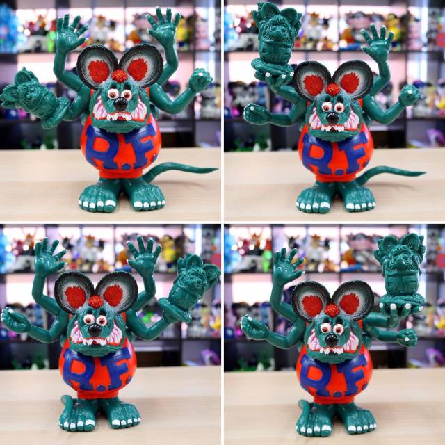 Magical Mosh Misfits x BlackBook Toy:Asura Rat Fink 