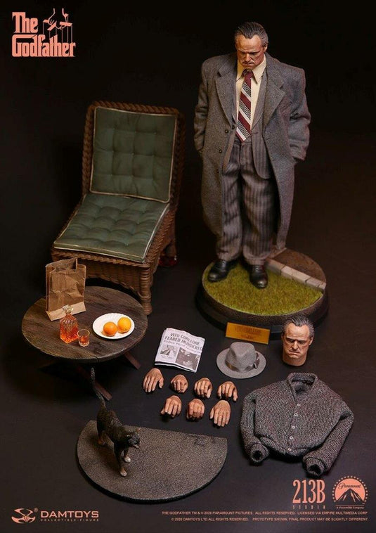 The Godfather - Male Head Sculpt w/Closed Eyes – BlackOpsToys