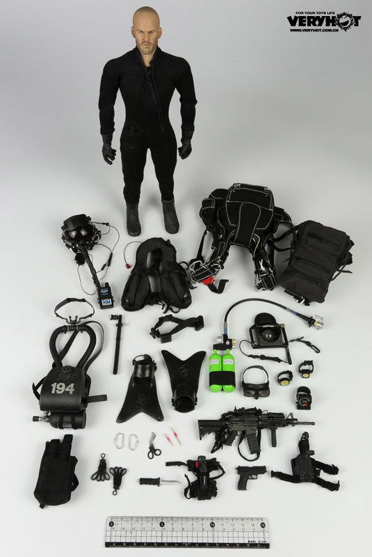 Navy Seal HALO UDT Jumper - Black Diving Fins (x2) – BlackOpsToys