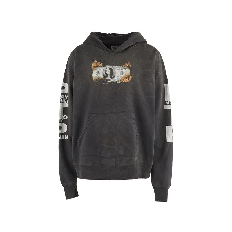 SAINT Mxxxxxx Pay money To my Pain PTP HOODIE BRND MONEY Black