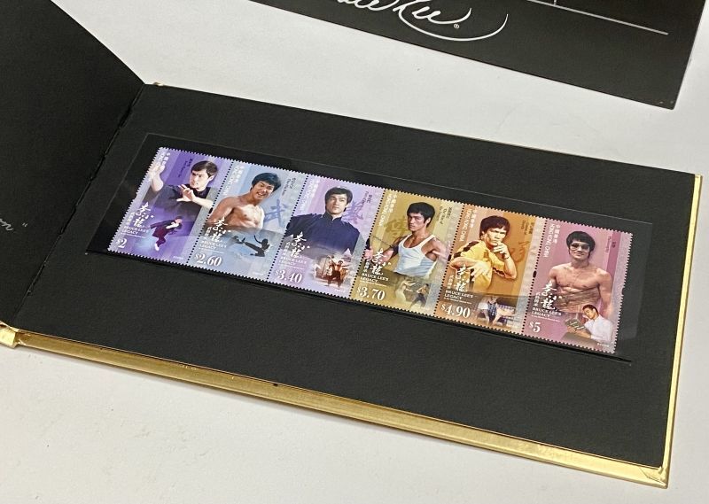 ブルース・リー生誕80周年 香港郵政切手ボックスセット｜マニア向け