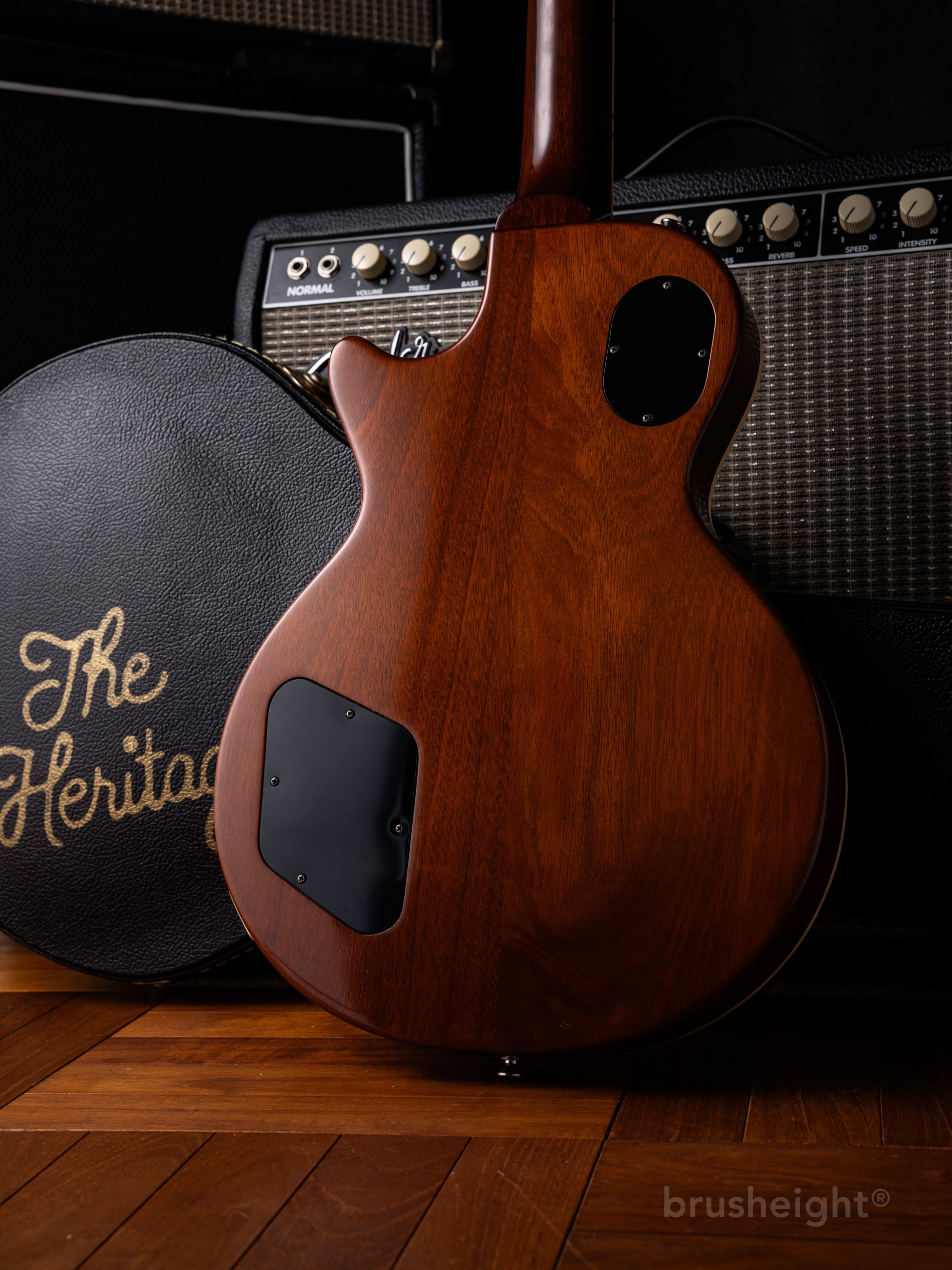 Heritage H-150 Classic Amber 2013's – brusheight