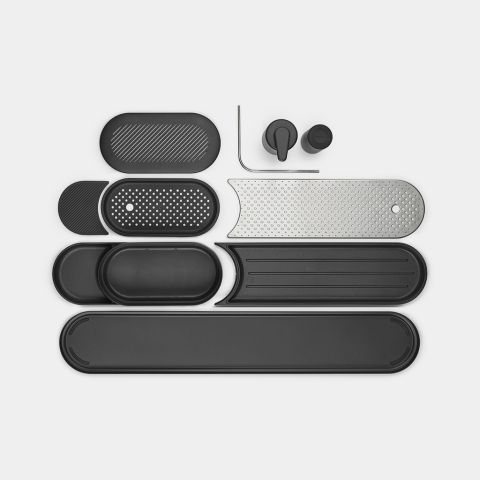 Organiser Set SinkStyle, Set of 4 - Mineral Infinite Grey | Brabantia