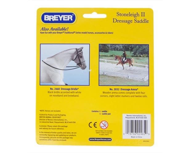 Stoneleigh II Dressage Saddle — BreyerHorses.com