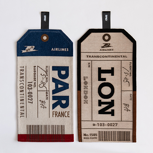 001483 BAGGAGE TAG RUG | BRID