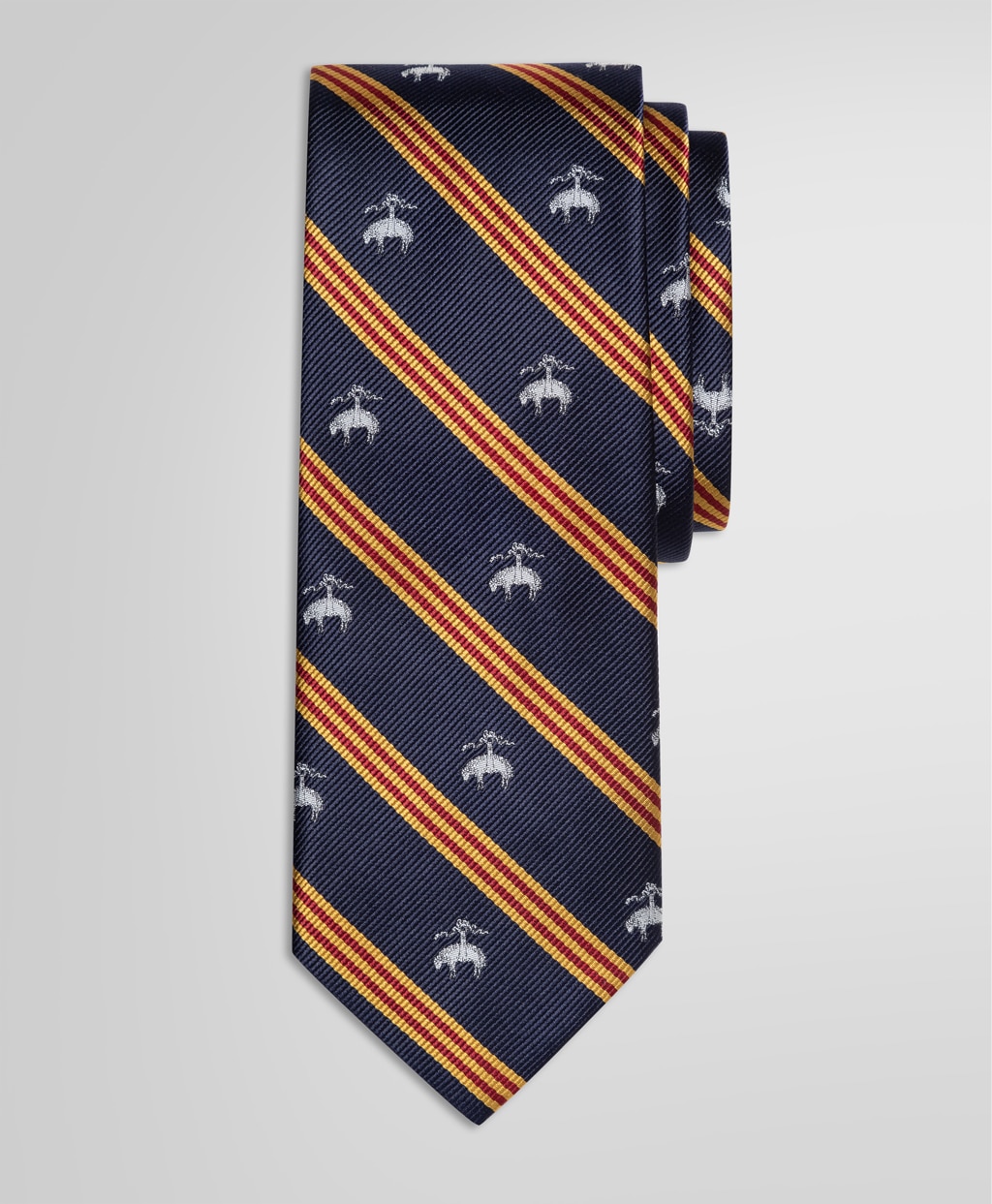 ミニBB#1ストライプ GFジャカード レップタイ | Brooks Brothers Japan