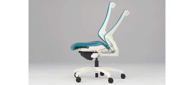イトーキ エフチェア（f-chair） メッシュバック ベースカラーZT KG