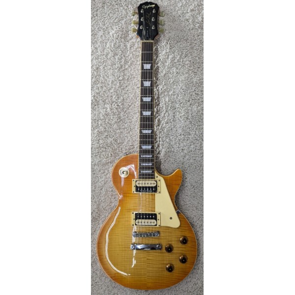 2000 Epiphone LES PAUL Standard Transparent Lemonburst electric