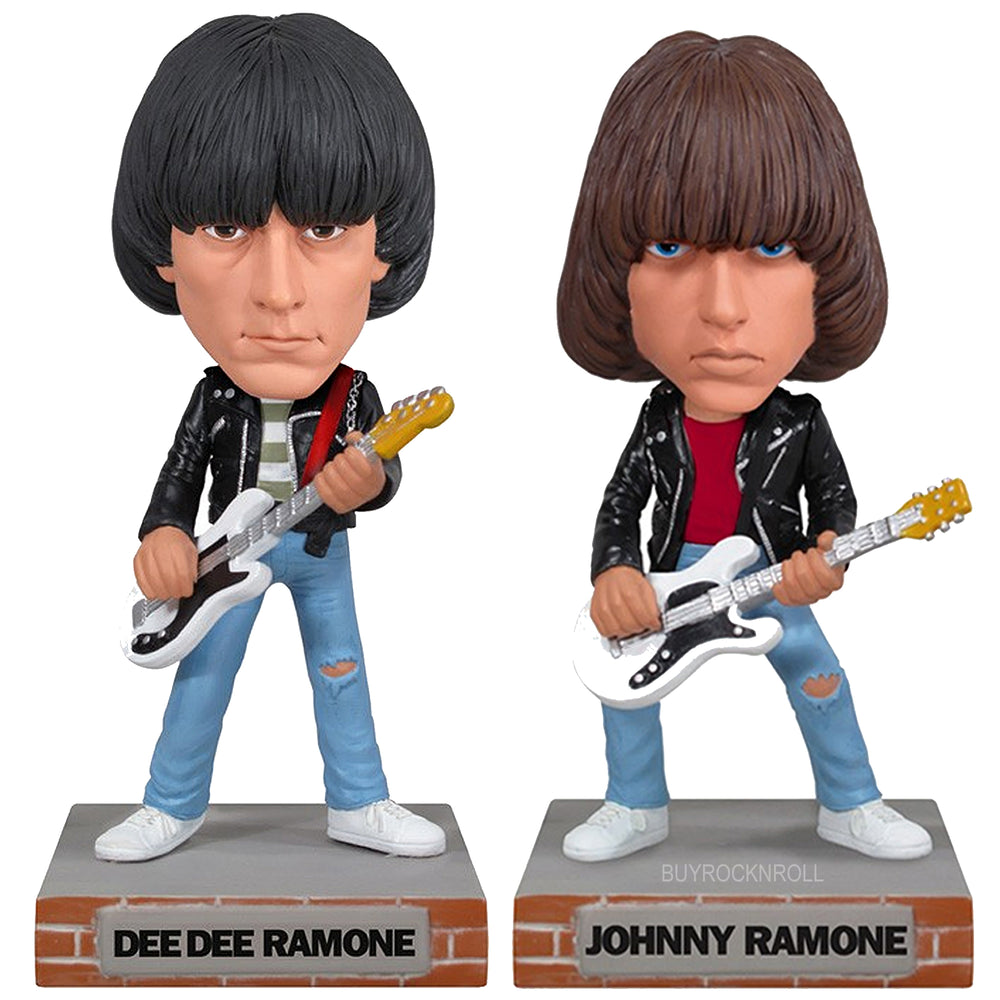 NEW Ramones Collectible 2010 Funko Dee Dee & Johnny Wacky Wobbler