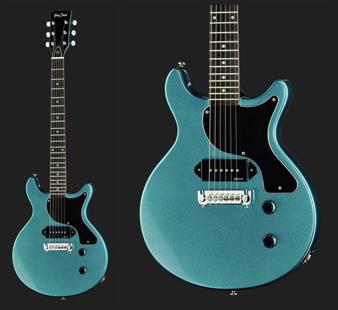 Review of the Harley Benton DC-Junior Pelham Blue Electric guitar