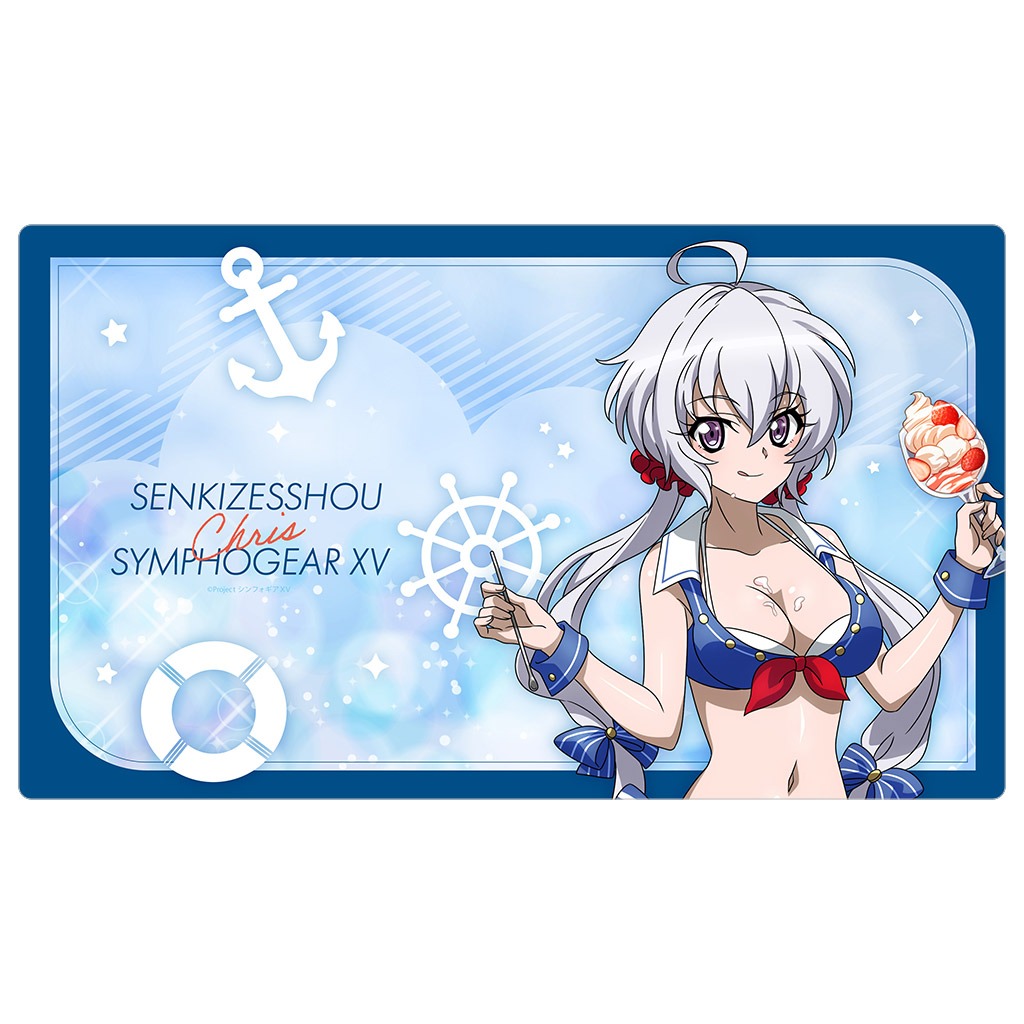 プレイマット】ラバーマット 戦姫絶唱シンフォギアXV クリス／マリン
