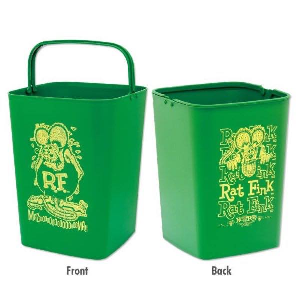 Rat Fink ラットフィンク 10L ダストボックス（ゴミ箱/小物入れ/バケツ