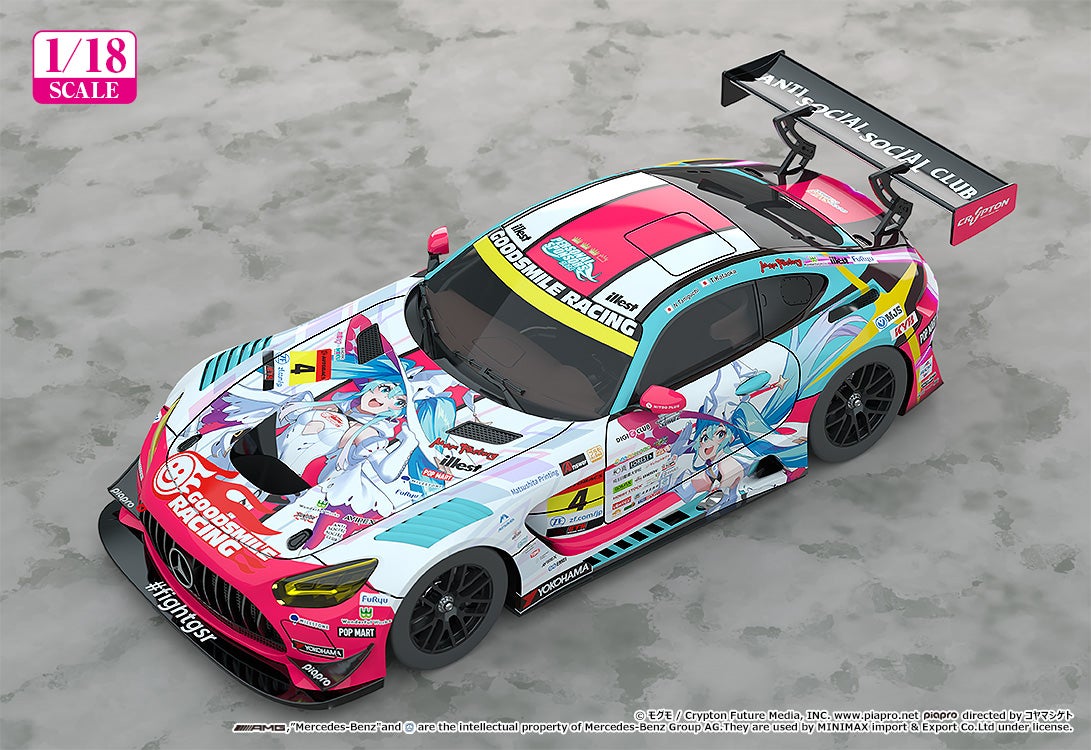 1/18 グッドスマイル 初音ミク AMG 2024 開幕戦Ver.｜グッドスマイル