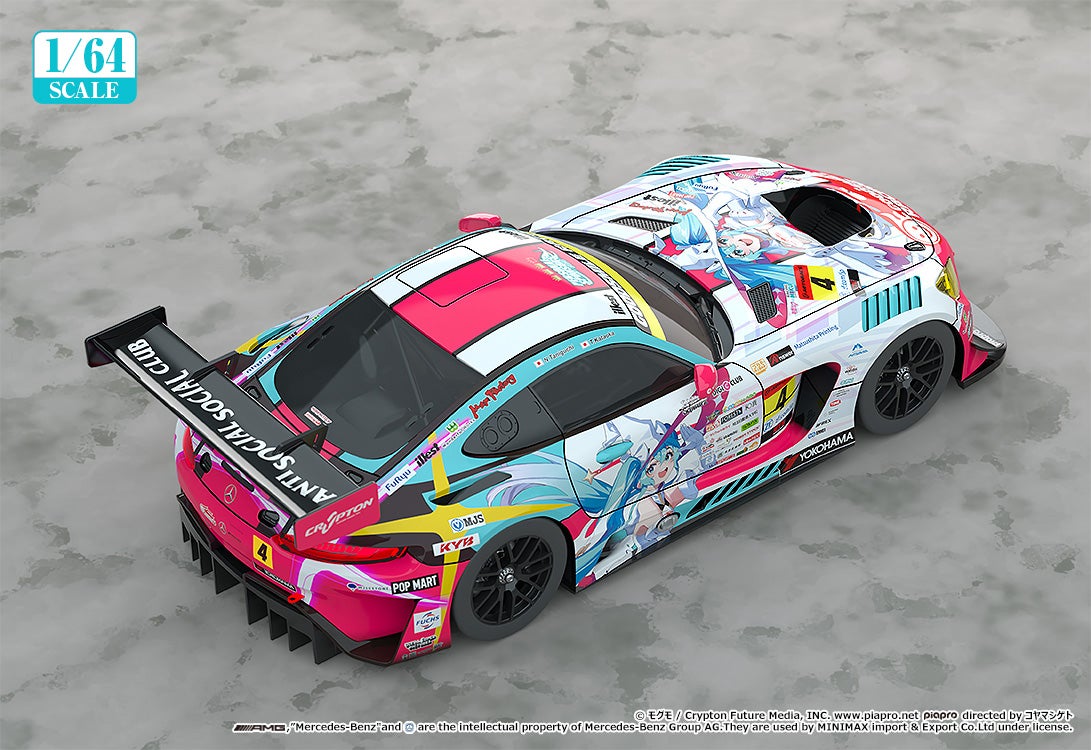 1/64 グッドスマイル 初音ミク AMG 2024 開幕戦Ver.｜グッドスマイル