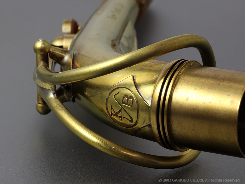 KB Sax アルトサックス用ネック 【VANGUARD】 【C-69 Brass】 - 楽器堂