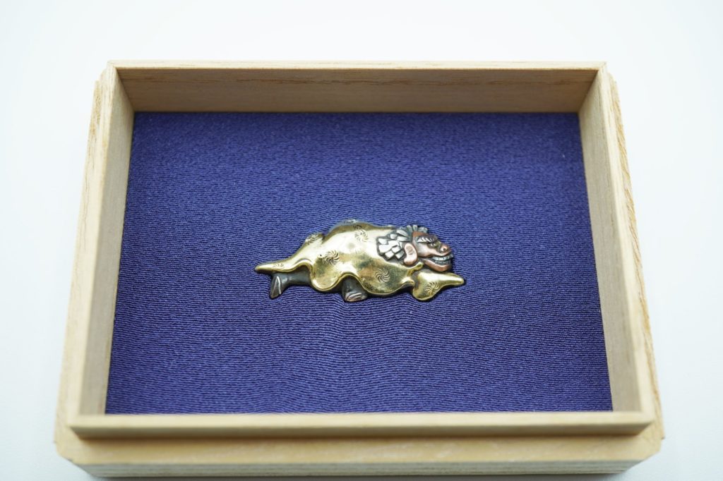 金 獅子舞 金具 | 明治工芸・明治金工の販売専門店ならGallery尚