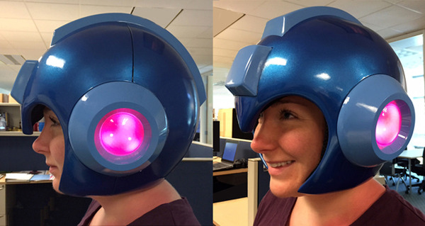 ロックマン』の被れる公式ヘルメットレプリカが海外向けに発表！これで