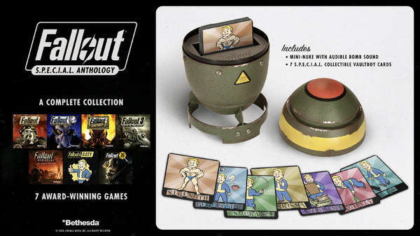 Fallout』シリーズ7作をミニ・ニュークに詰め込んだ「Fallout