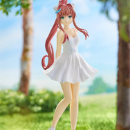 白ドレスとポニーテールがなびく…！『ドキドキ文芸部！』部長「モニカ