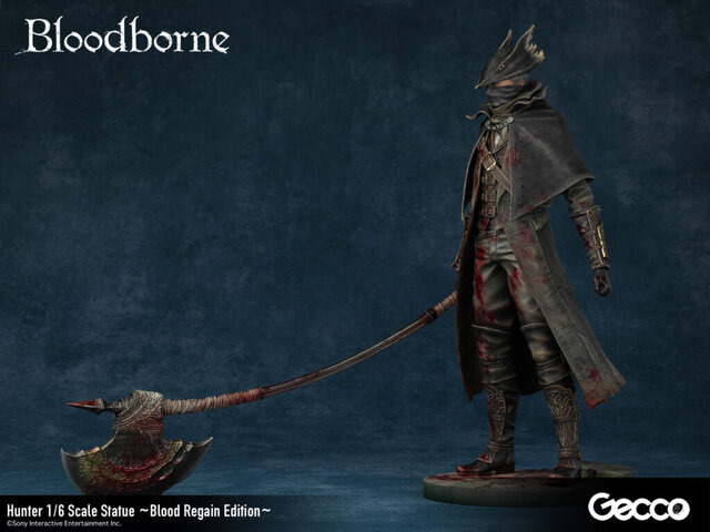 返り血を浴びて仁王立ちする姿がカッコいい！『Bloodborne』より「狩人