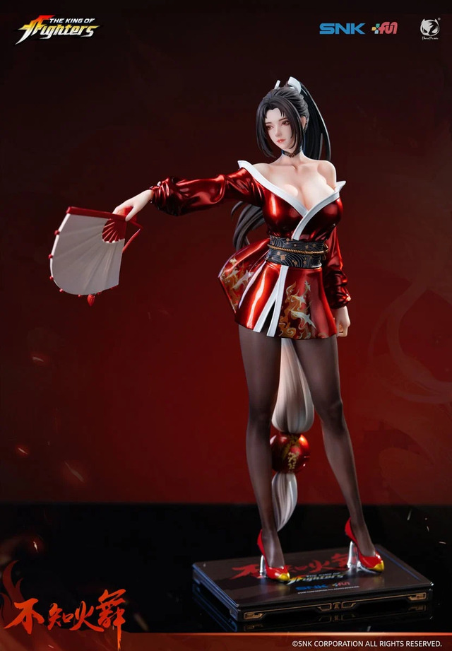 大きく開いた胸元がセクシー…！『KOF』より「不知火舞」が周年Ver