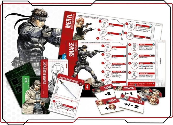 日本語版も制作決定！メタルギアのボドゲ『Metal Gear Solid: The