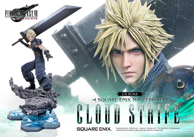 お値段なんと約57万円！『FF7リバース』より「クラウド・ストライフ vs