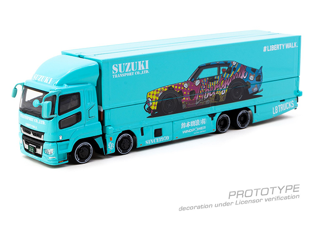 1/64 三菱ふそう スーパーグレート LB-TRUCKS （TARMACWORKS T64T