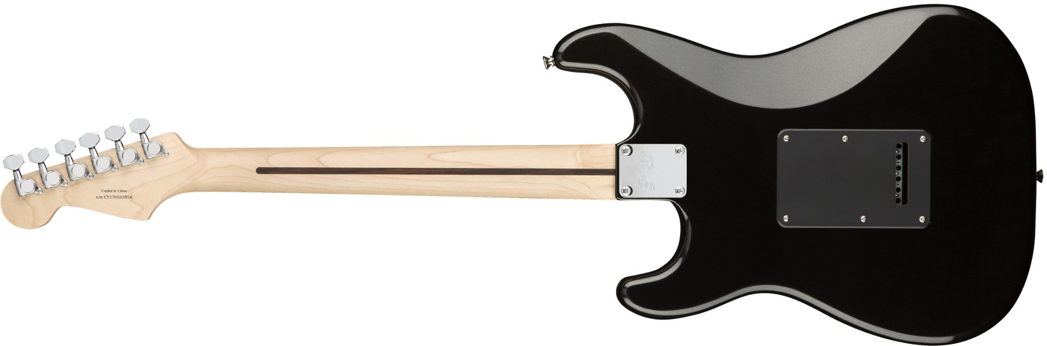 Squier Contemporary Strat HH With Maple Neck In Black Metallic