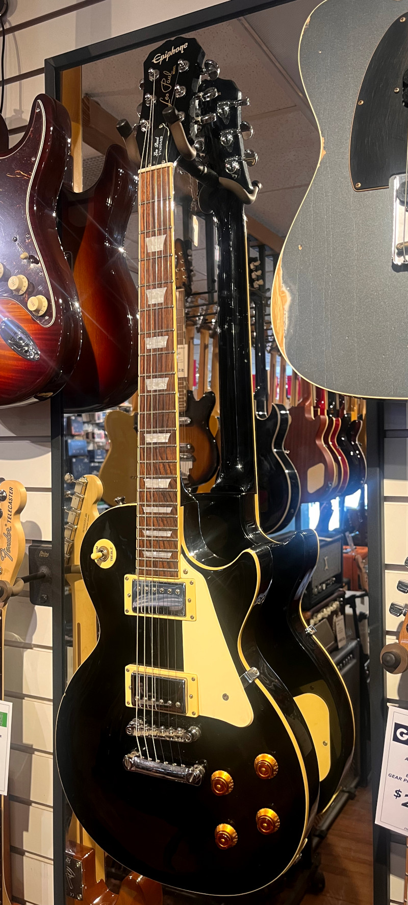 USED Epiphone 2005 Les Paul Standard Ebony: Canadian Online Music