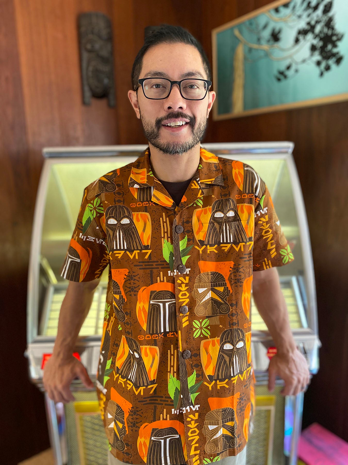 Eric Tan x Geeki Tikis® Men's Aloha Shirt – Beeline Creative, Inc.